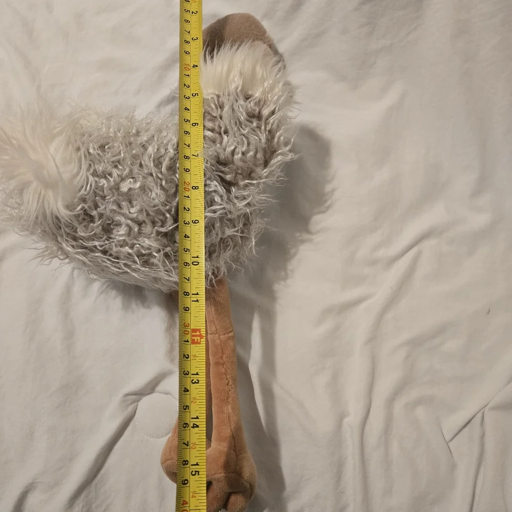 Plush Ostrich Toy‎ with Fluffy Feathers